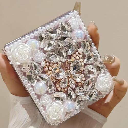 Coque Galaxy Z Flip6 blanche accessoire mode pour votre quotidien