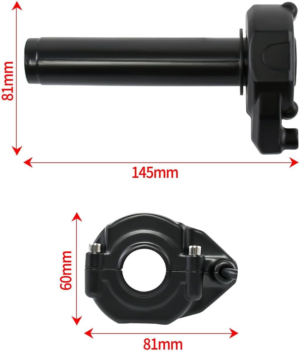 Electronic Throttle Accelerated Handlebar for Surron Light Bee X S Segway X160 X260,Easy Replacement Sur-Ron Parts Accessories for Off-Road Motorcycle Electric Dirt Bike Upgrade