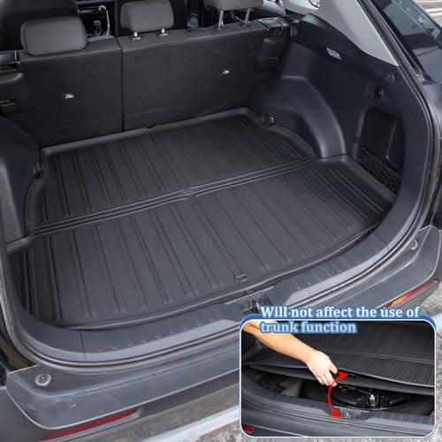image for JDMCAR Floor Mats and Bigger Slots Center Console Organizer Compatible