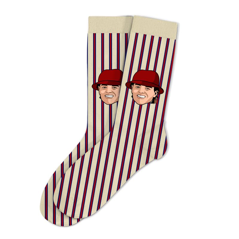 Major League Socks - NHL MONTREAL CANADIENS - Various Players - Hockey Fan Holiday Gift Unisex Apparel (Size 7-13), Cole Caufield Special Edition, One Size