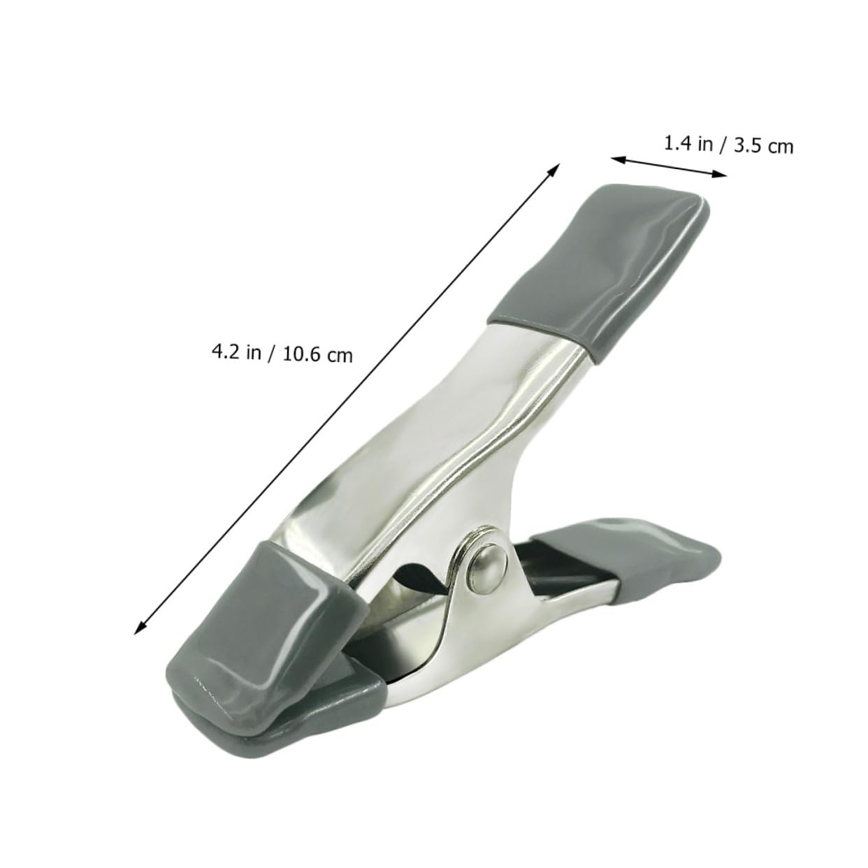 Set da 6 Morsetti a Molla in Mussola da 4 Pollici per Fondali Fotografici Clip per Studio e Galleria Apertura 3 CM Leggeri e Resistenti per Fissaggio Tessuti e Accessori