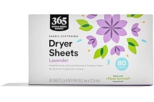 365 by Whole Foods Market, Lavender Fabric Softener Sheets