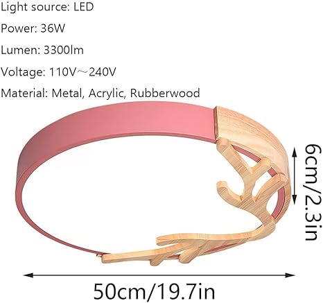 CSSYKV Plafondlamp Voor Slaapkamer Houten Decoratieve Kroonluchter Plafondarmatuur Japanse Stijl Ronde Inbouw Plafondlamp Voor Keuken Woonkamer Koel Wit Licht Wit Gangpad Lamp photo 3