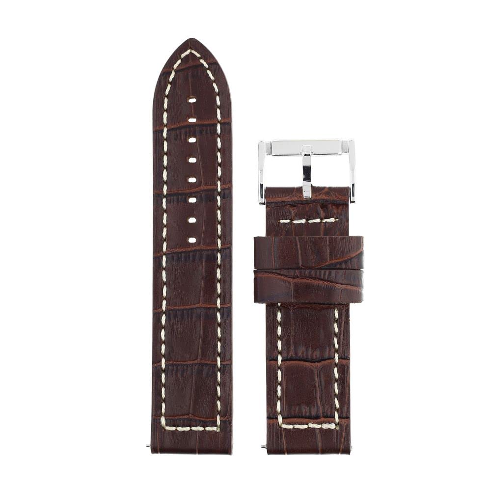 Titan 24MM BROWN Genuine Leather Strap for MEN (B0BX4BL65G) Amazon Price History, Amazon Price Tracker