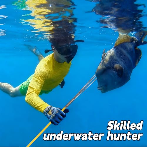 image for SINGMATOOLS Spearfishing Pole Hawaiian Sling Fishing Spear Set Fibergl