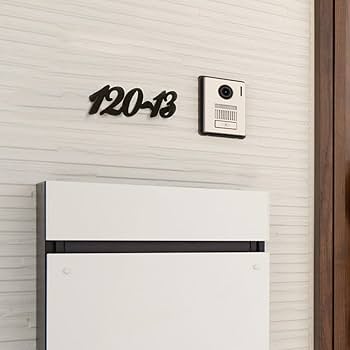 松下さま表札いかがですか？ Amazon.co.jp: ステンレス レーザーカット 番地 表札