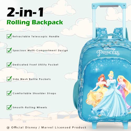 Image of NOVEX Original Kids School Bag with 2 Wheels & Trolley Handle For Easy Travel
