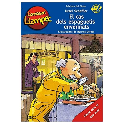 El cas dels espaguetis enverinats: Llibre de detectius per a nens de 10 anys amb enigmes per resoldre anant davant del mirall! Llibre infantil en català: 18 (Comissari Llampec)