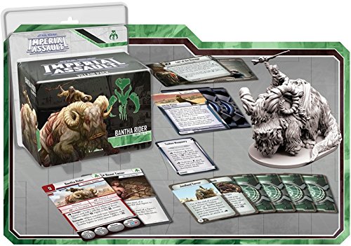 Image of Star Wars Imperial Assault Board Game Bantha Rider VILLAIN PACK - Epic Sci-Fi Miniatures Strategy Game for Kids and Adults, Ages 14+, 1-5 Players, 1-2 Hour Playtime, Made by Fantasy Flight Games