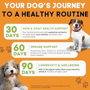 Googipet Premium 10 in 1 Dog Vitamins Multivitamin Chewable with Probiotics for Gut Health, Dog Vitamins and Supplements w/Vitamin C & Glucosamine for Joint Support (Chicken & Vegetable Flavor) Googipet Premium 10 in 1 Dog Vitamins Multivitamin Chewable with Probiotics for Gut Health Dog Vitamins and Supplements wVitamin C Glucosamine for Joint Support Chicken Vegetable Flavor