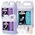 LET'S RESIN EPOXY RESIN 150OZ Deep Pour Epoxy Resin Kit, Low Viscosity, Bubble Free, Crystal Clear Casting Resin for River Table, Wood, Resin Art, Crafts
