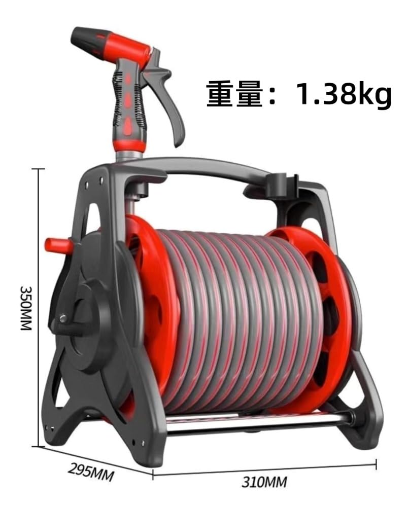 Amazon | ZanLore 水道管収納カート ホース巻き取り機 ホースリール
