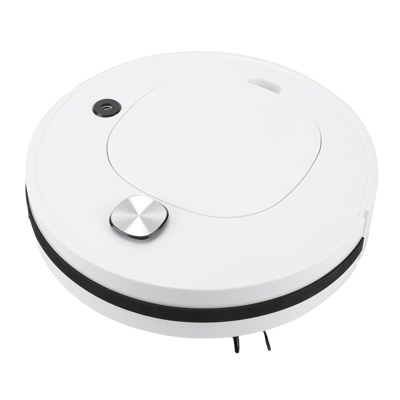 Rengue Robot Aspirapolvere e Scopa Combinato 4 in 1, con Batteria da 1200 MAh, Autonomia di 90 Minuti, 55 DB, per la Depilazione di di Animali Domestici su Pavimenti Duri