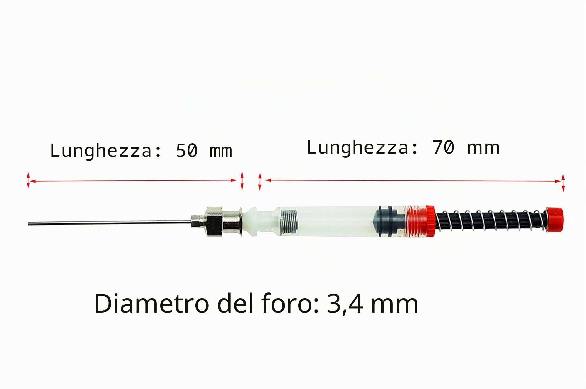 Penne stilografiche per siringa a inchiostro, convertitore a molla con punta rimovibile e ago smussato, confezione da 5