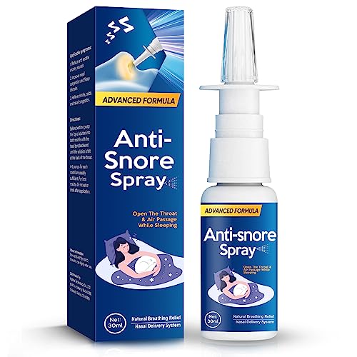 Anti Snoring Spray Natural Support for Quiet Nights Together 30ml