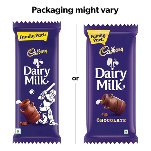 Image of Cadbury Dairy Milk Family Pack Chocolate Bar, 112 gram