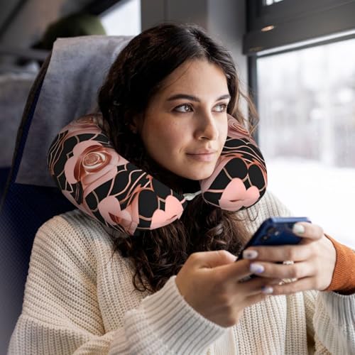 Almohada de Viaje con Memoria de Forma Negra Talla Única miniatura 6