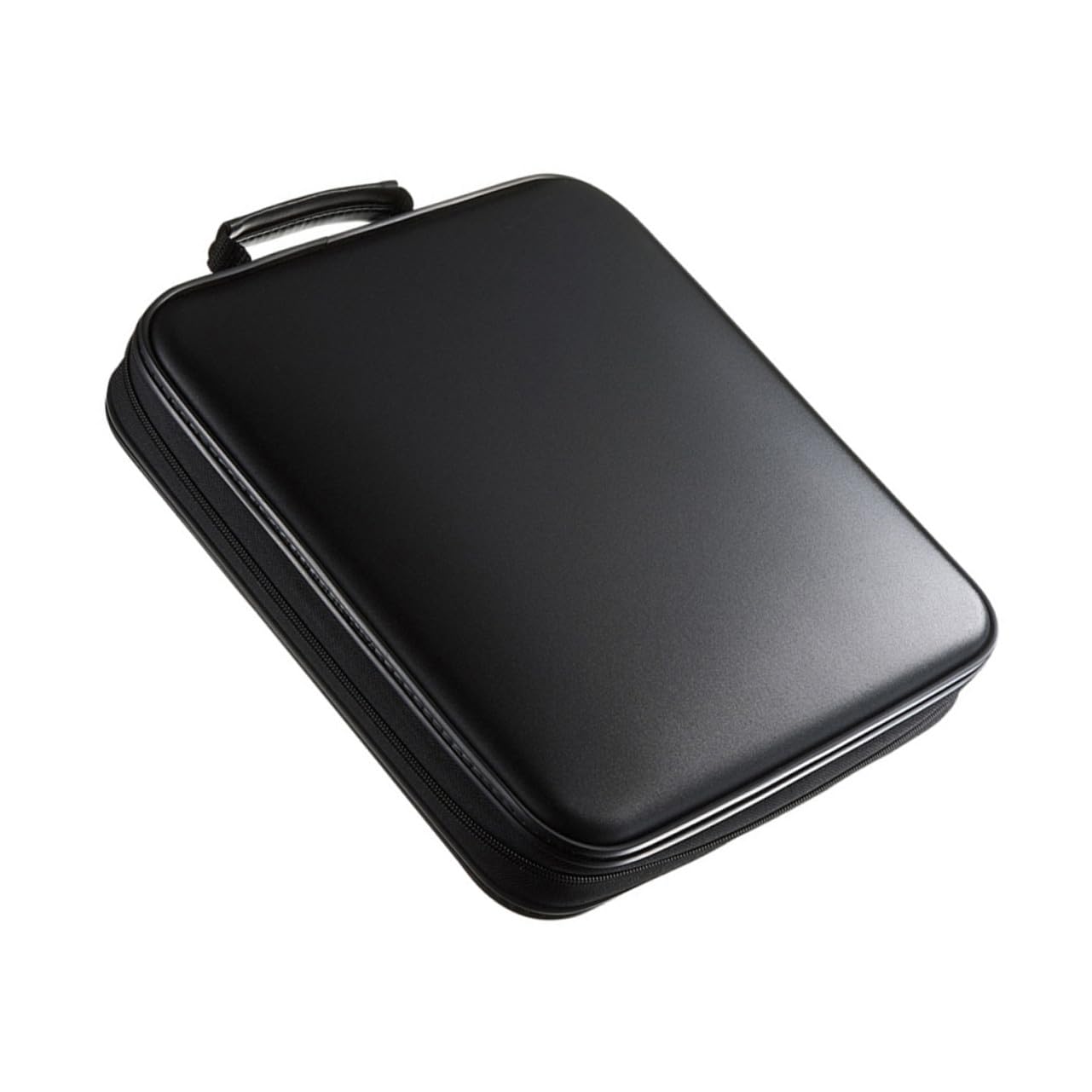 Borsa Porta CD in Plastica con Zip Custodia Portatile per Dischi CD Dvd Leggera e Protettiva per Viaggi e Uso Esterno