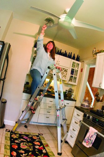 Vulcan Ladder USA 3600735401986540 Stepladder Multi-Task Alu 17Ft, 17' MT