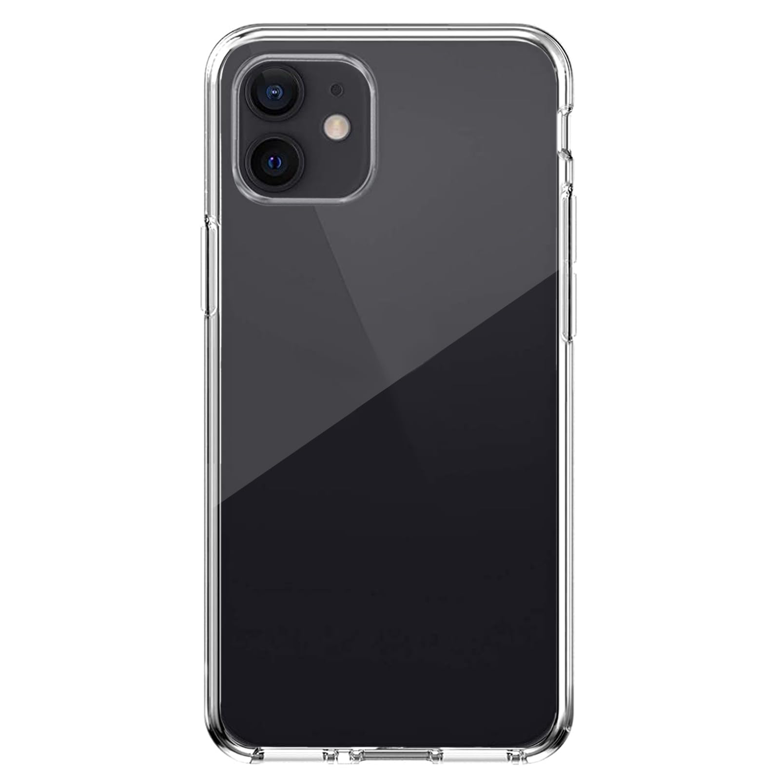 Cover TBOC 360° Per IPhone 12 Pro 6.1 Pollici - Custodia Trasparente Integrale Antiurto In TPU E Policarbonato - 3