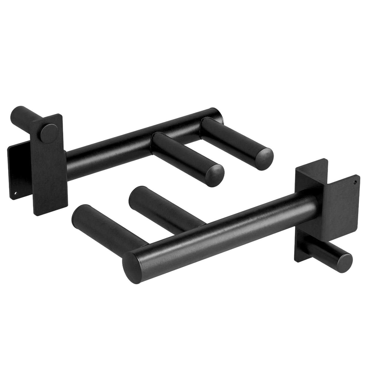 Yes4All Power Rack J-Hooks & Attachments – Heavy Duty Barbell Holders Compatible with 2x2 & 3x3 Power Racks for Home Gym