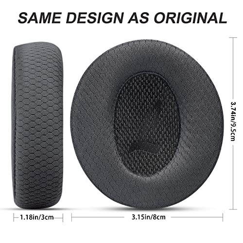 GVOEARS Reemplazo Almohadillas Auriculares para Sennheiser HD4.50BT, HD4.50BTNC, HD4.40BT, Espuma Confortable, Tela de Malla miniatura 3