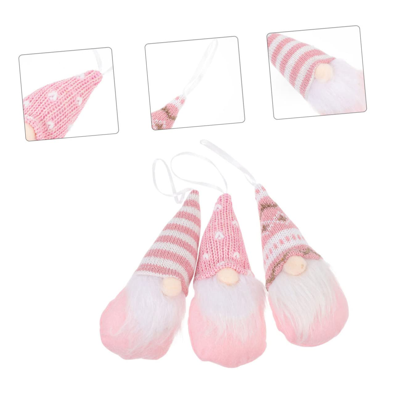 Cabilock 18piezas Adornos Navideños GNOME De para Decoración De Árbol y Muñecos De Navidad De Diseño Colgantes De Fiesta