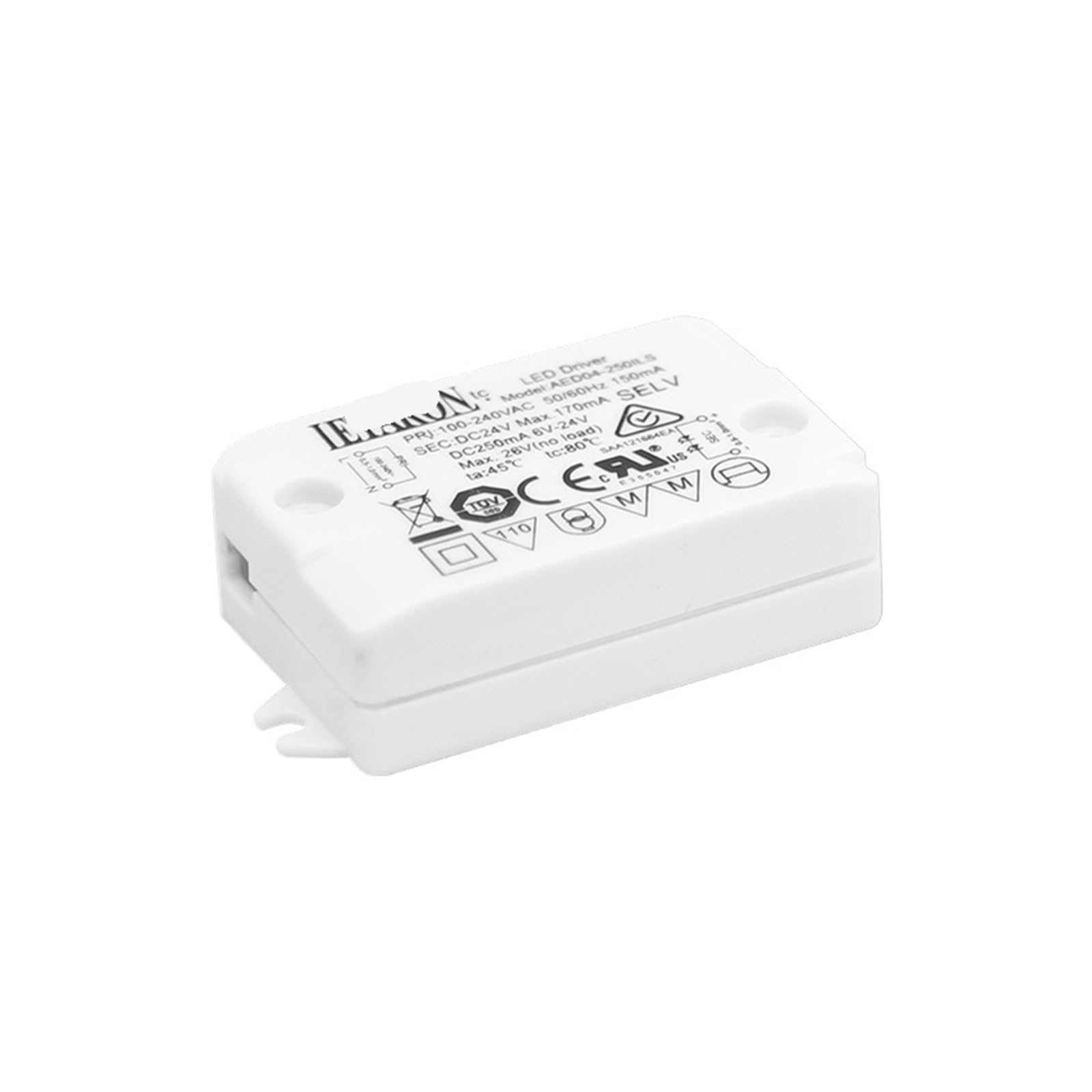 Tira de luz para espejo de baño con fuente de alimentación de voltaje constante 24V 4W