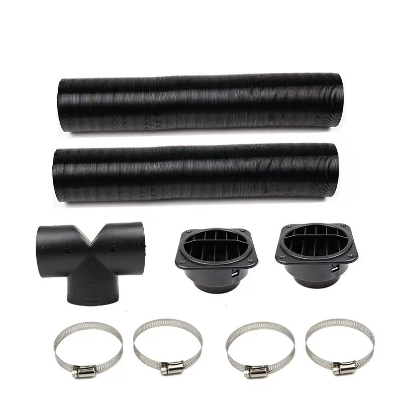 Amazon.com: Car Heater Duct Vent,75mm Car Diesel Heater Pipe Ducting Warm  Air Vent Outlet Kits Y/T-Shaped Tee Telescopic Hose Extendable Parking Vent  Hose for Webasto Eberspacher Propex (T-Tube kit) : Automotive