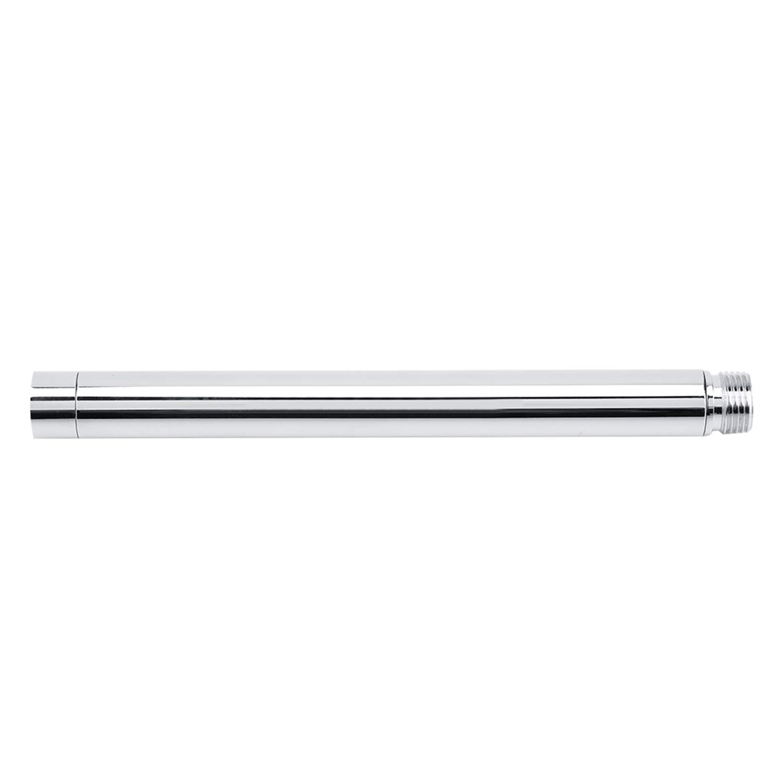8 Inch Stainless Steel Round Shower Extension Pipe with Chrome Plating for Bathroom Renovation Spa Upgrades