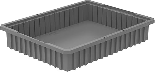 Akro-Mils 33224 - Caja de plástico para separador 87 x 169 x 169 x 39 in transparente