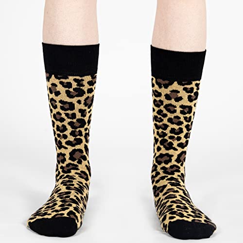 Image of Mysocks Unisex Extra Fine Combed Cotton Crew Socks |Colourful Designs | Seamless Toe | Make Your Steps Enjoyable