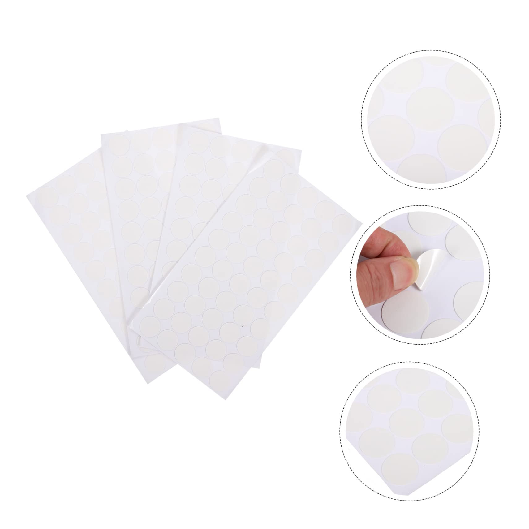 NUOBESTY 600stücke Transparente Doppelseitige Klebepunkte Selbstklebende Acryl-pads Für -projekte Für Dekorationen Bastelarbeiten Und Möbelanwendungen