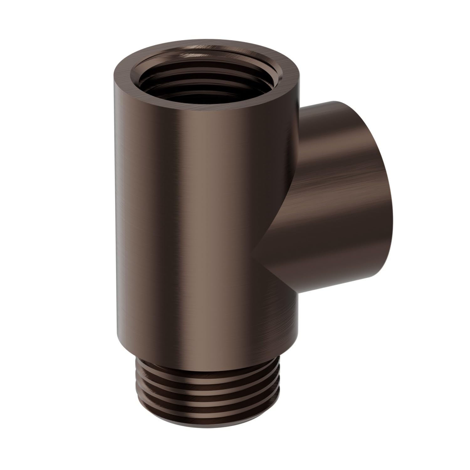 Valve Kings Bronze T Piece Adapter For Radiator Towel Rails Duel Fuel