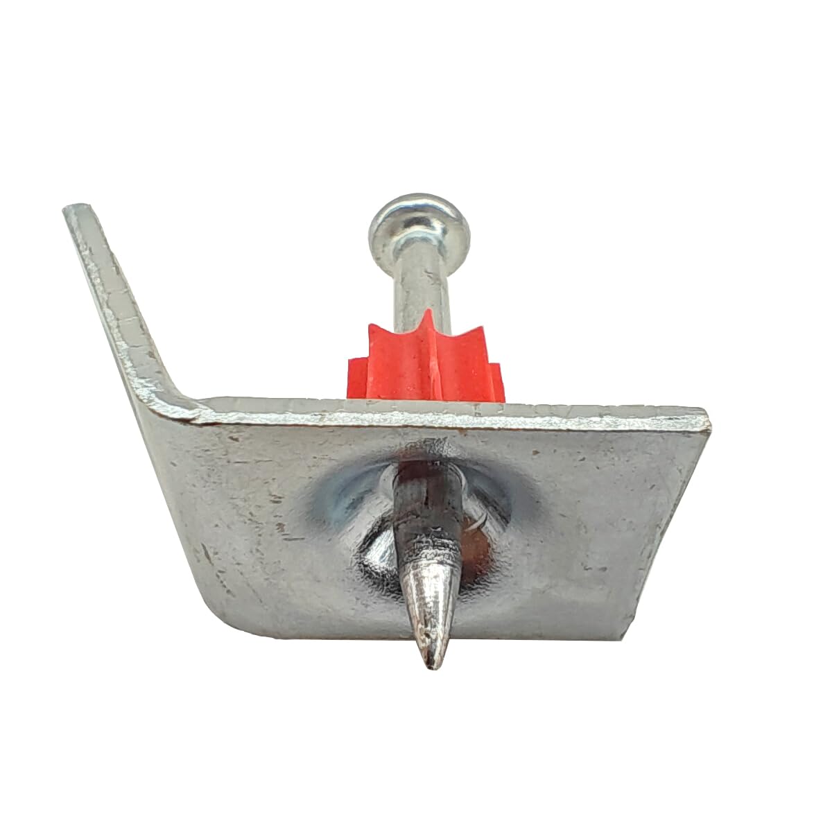 Powder Actuated Fasteners .300 Pins with accessory, 100pcs/pack (45° Angle Clip, 1-1/4")