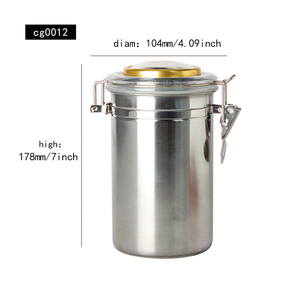 container for inhaled tobacco codycross Amazon.com: MUXIANG Tobacco Jar Cigar Humidor Tobacco Storage Jar Candy  Butter Coffee Bean Container Stainless Steel Airtight CG0012 : Health &  Household