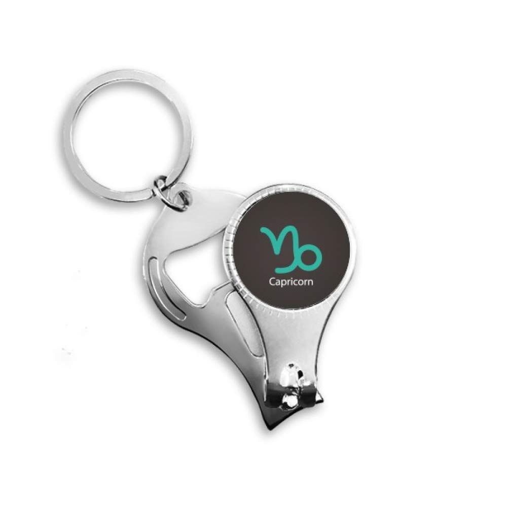 Porte-clés Capricorne coupe-ongles et décapsuleur cadeau astro