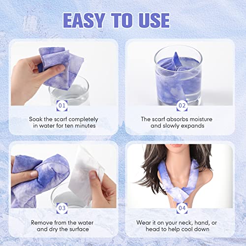 Image of Hanaive Cooling Neck Wraps with Button