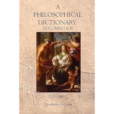 A Philosophical Dictionary