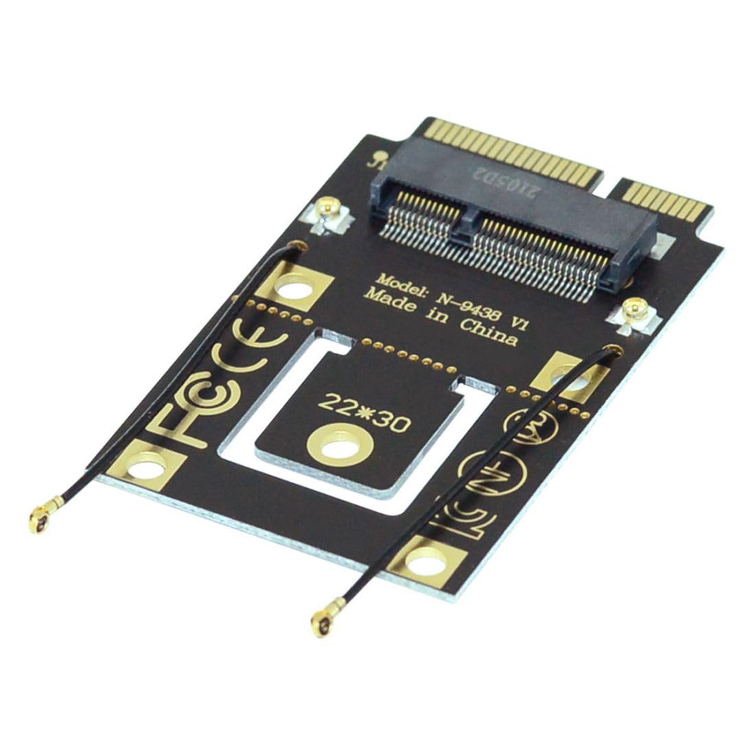 ChenYang CY M.2 Key-A NGFF to Mini PCI-E PCI Express Converter Adapter for 9260 8265 7260 AC WiFi Bluetooth Wireless Card-image-41