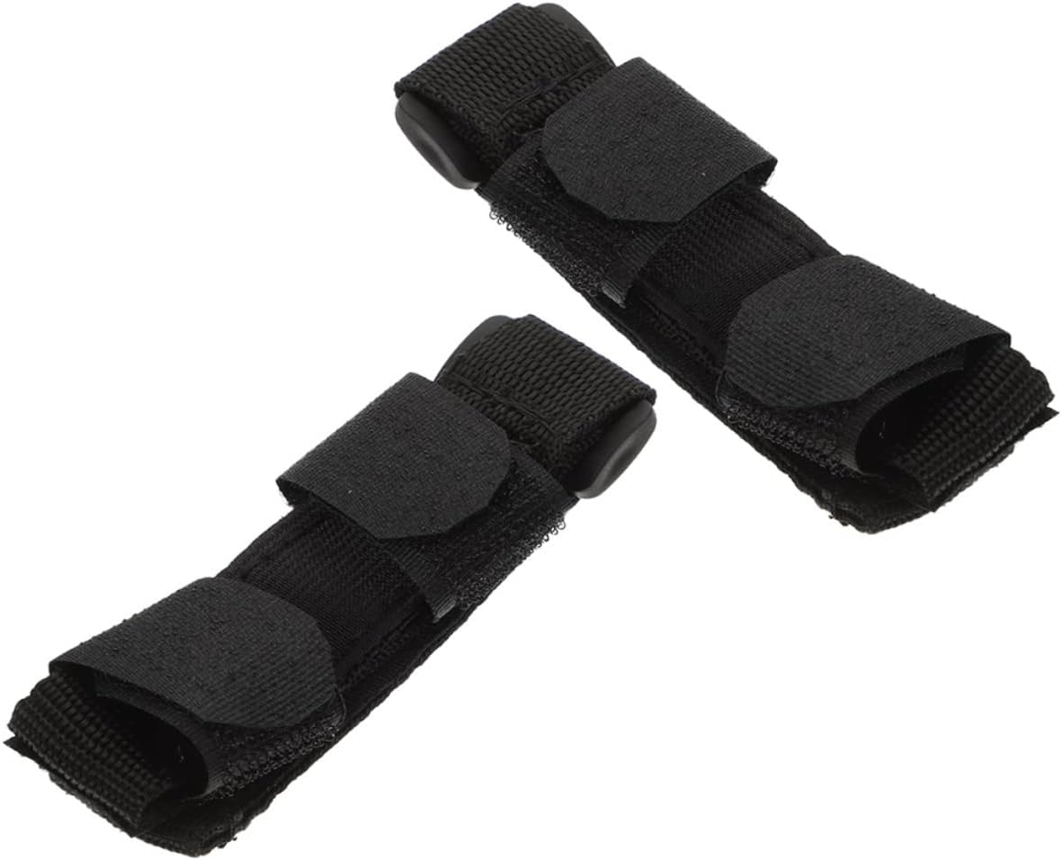 NOLITOY 10pcs Adaptive Utensil Holder Hand Strap Palm Fixing Strap for Eating Assistance for Elderly and Disabled Easy to Use Compact Design