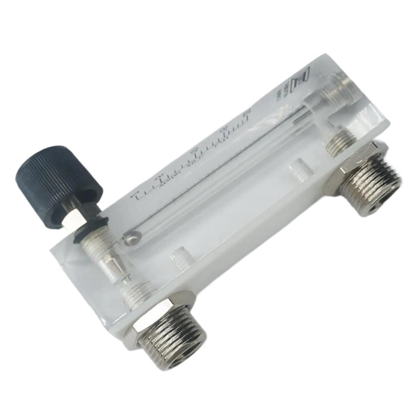 Przepływomierz panelowy z wodą, 2-20 l/h 4-40 l/h 6-60L/h 10-100L/h LZM-6T M18 męski G1/4 "żeński, rotametr z zaworem ciśnieniowym 0,1mpa(0-0,3 L Per Min)