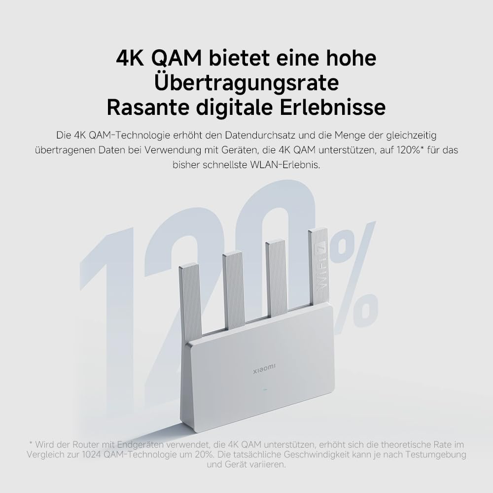 WLAN-Router WiFi7 BE3600 – 2.5G-Port, Mesh-System, WiFi7-Technologie für zukünftige Verbindungen