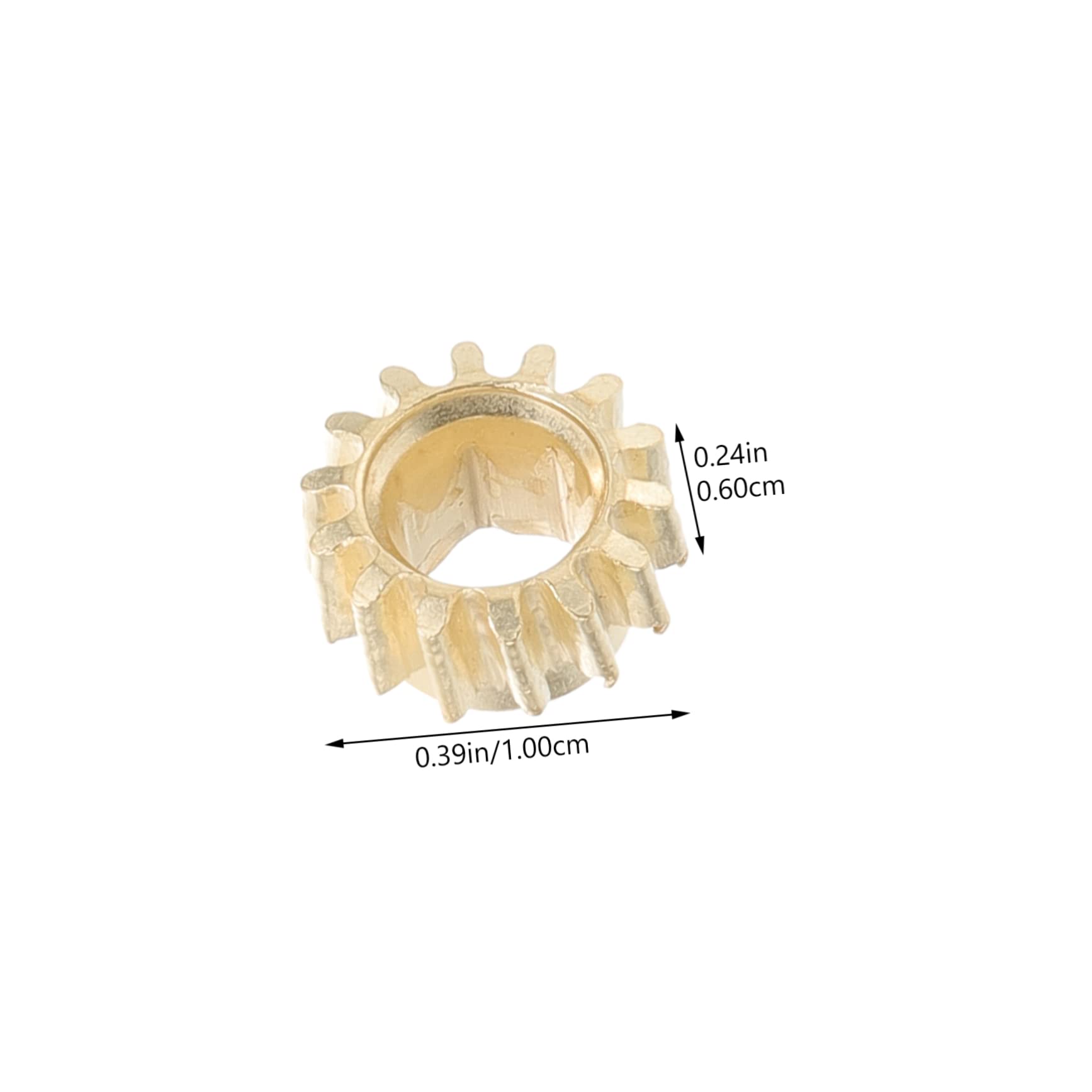 Gatuida Clip on Guitar Tuner Gears 1:14 Pitch 12pcs Tuning Pegs for Guitar Strings