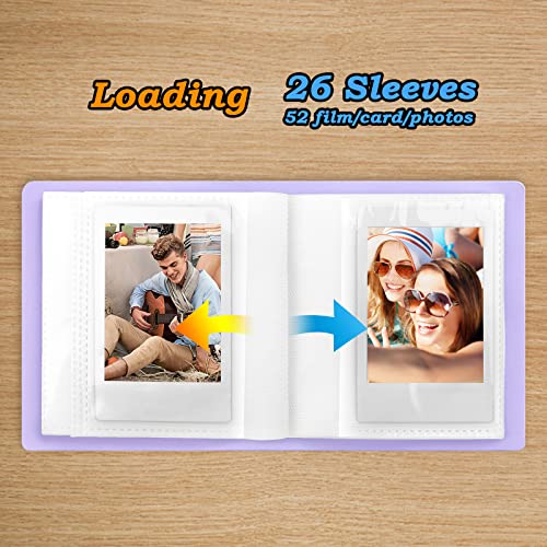 Ruibytree 52 Pockets Mini Instant Film Photo Album for Fujifilm Instax Mini 12 11 9 8 8+ 40 7S 90 SE - Image 4