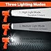 WASING 815 10 Watt 1000 Lumens LED Rechargeable Spotlight with Cord, Super Bright Portable Outdoor Searchlight with Handle, Emergency Work Light, Hand Held High Power LED Flashlight
