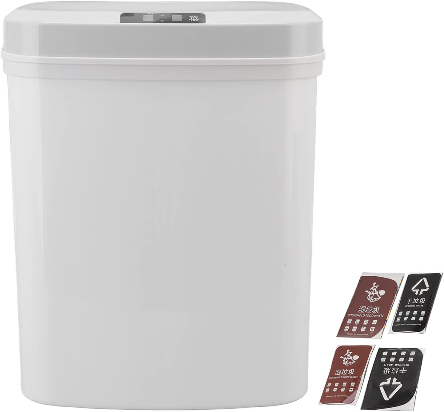 Alvinlite Touchless Trash Can Dual Compartment Botswana Ubuy