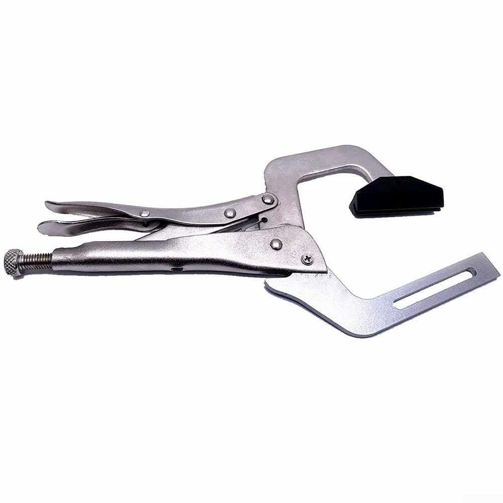Strumento per liutaio per chitarra, strumento di pressione dei tasti, portatile, con inserti in ottone a 9 raggi, per chitarra, basso, ukulele, mandolino (pressatura tasti)