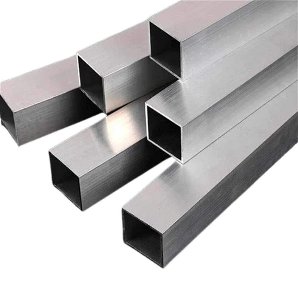Aluminiumrohr 10 Stück Metall-Al-Rohre, Vierkantrohr 100 mm – 200, Aluminiumrohre mit hervorragender Haltbarkeit for DIY-Autorahmen(20x20x200mm)