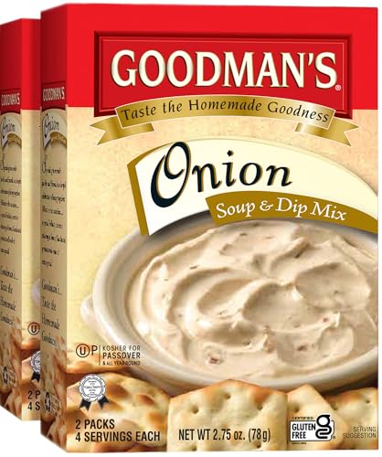 Goodmans Onion Soup & Dip Mix 2.75-ounce (Pack of 2)